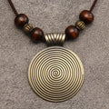 Brown Beaded Wire