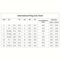 Elegant Full Circle Three Rows Zirconium Gold Plated Ring
