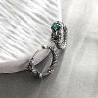 Vintage Style Green Cubic Zircon Earrings