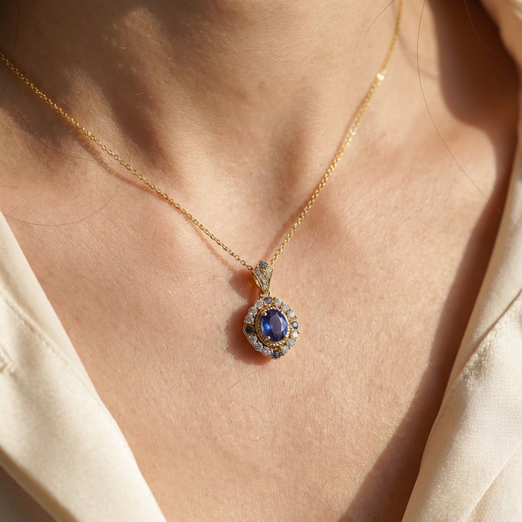 Jesmira Duskraine Gold Necklace