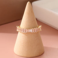 Elegant Vintage Sparkling Zirconia Stacked Rings Set