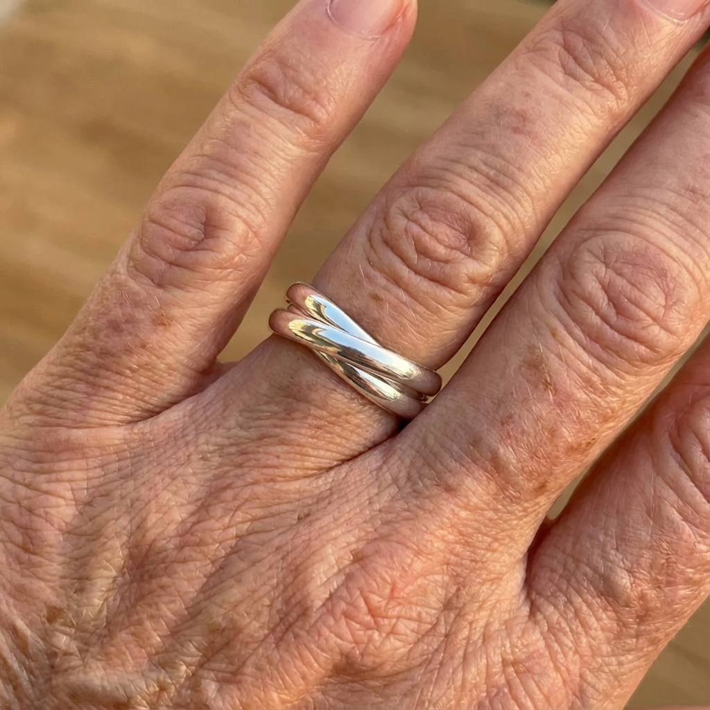 Minimalist Silver Stacking Rings