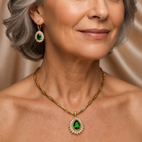 Royal Green Emerald Set