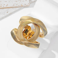 Elegant Dual Golden Bracelet