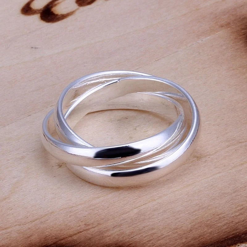 Minimalist Silver Stacking Rings