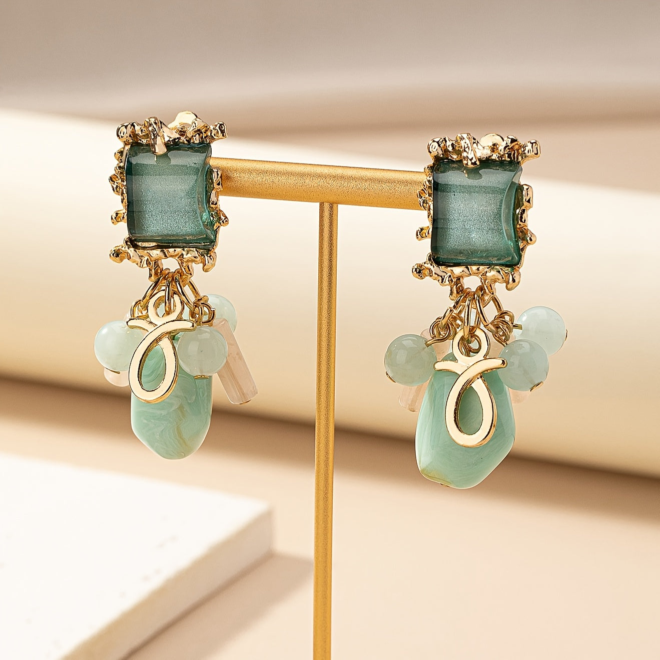 Earring - Nl/Een Paar Elegante Retro Kralen Clip On Oorbellen Voor Dames Geschikt Voor Vakantie Verjaardag Dates Gala S Bruiloften Feestjes Vakanties Winkelen Zakelijk Gebruik En Dagelijks Gebruik