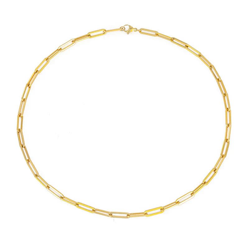 Archen Elegant Chain Necklace | White Gold