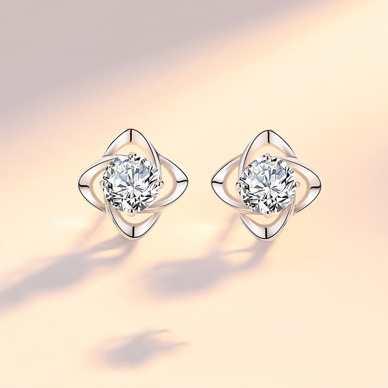 Hollow Stud Earrings For S