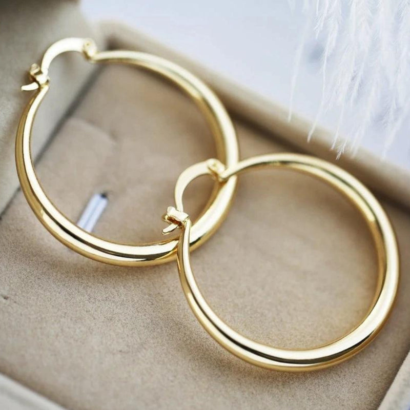 Bethany - Bold Gold Earrings