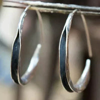 Bold Circle Hoop Earrings