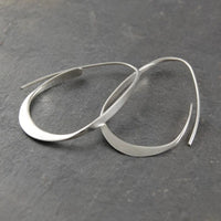 Vintage Minimalist Twisted Hoop Earrings