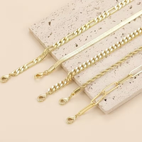 Gold Elegant Tennis Ball Chain Bracelet