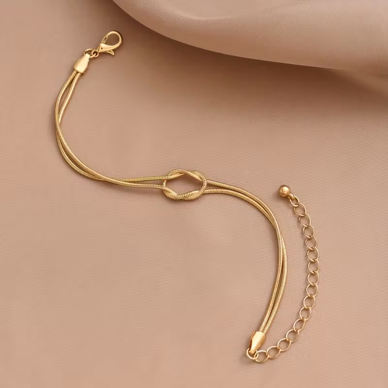 Golden Bow Bracelet