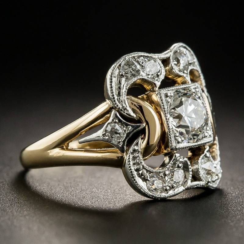 Radiance - Vintage Zirconia Ring