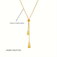 Golden Jewelry Dangle Set