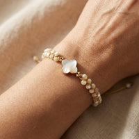 Bohemian Braided Shell Bracelet