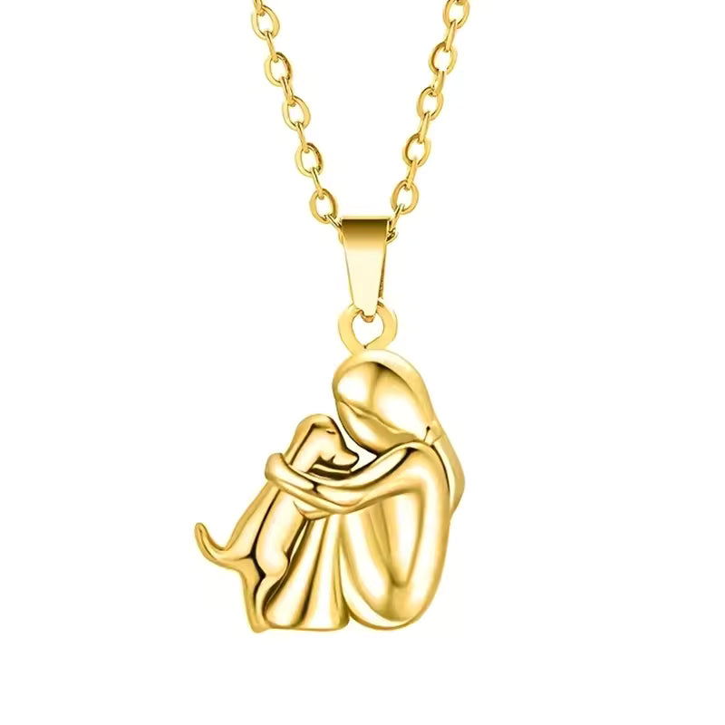 Isla – Dog Embrace Necklace