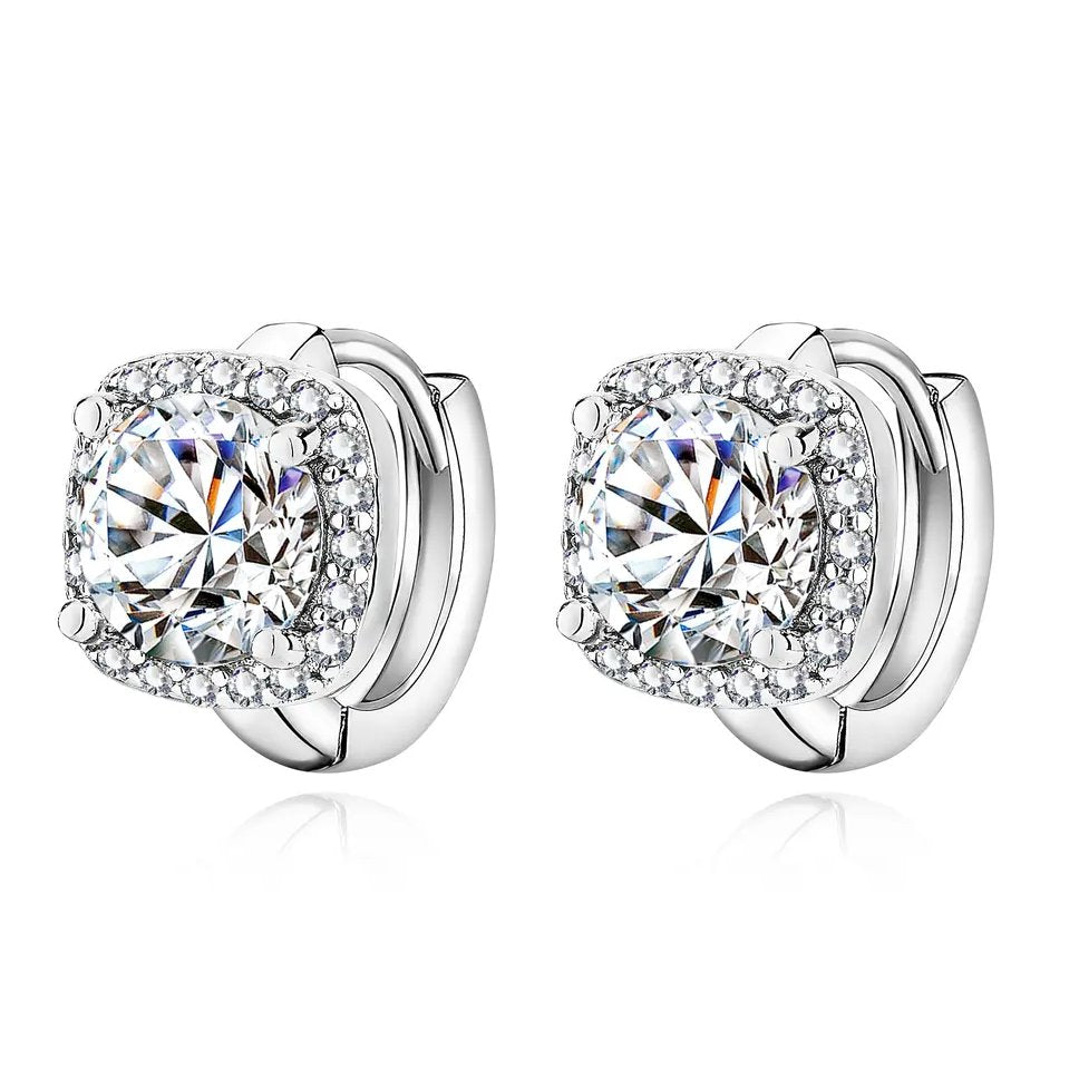 Nadine square earrings