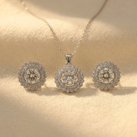 Geometric Round Bohemian Jewelry Set