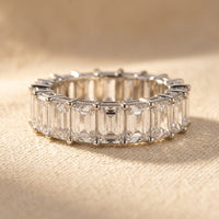 Vintage Cubic Zirconia April Birthstone Ring