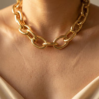 Chunky Chain Multi Layer Punk Necklace