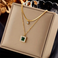 Tirena Valeure Necklace | Gold