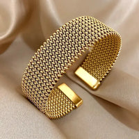 Vintage Golden Mesh Bracelet