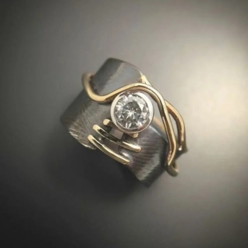 Vintage Silver Glow Ring